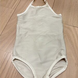 Kid wild GUC Cream Kids One Piece Swimsuit